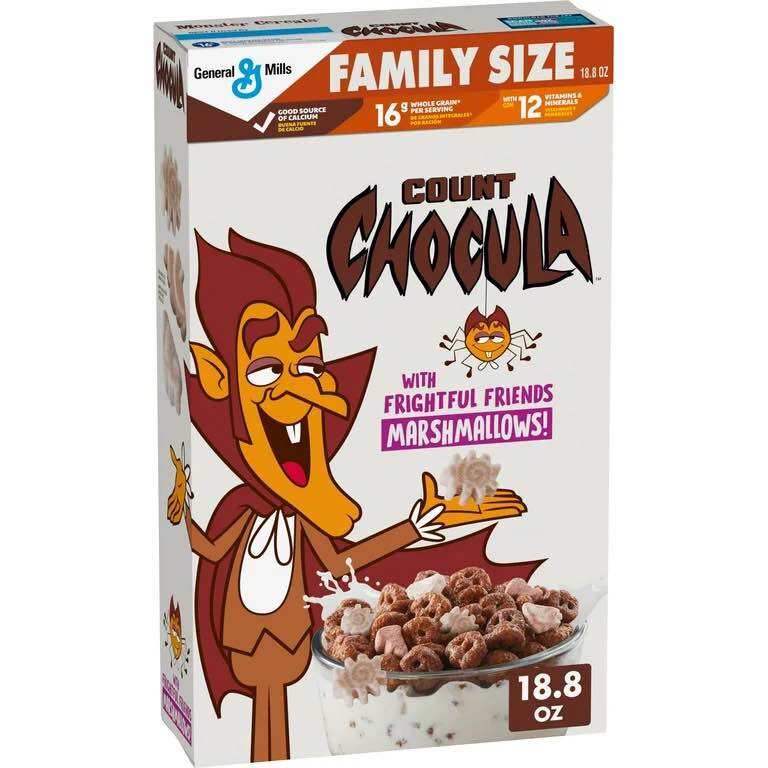 HÀNG NHẬP MỸ - Ngũ cốc ăn sáng mẫu Halloween Count Chocula 532gr