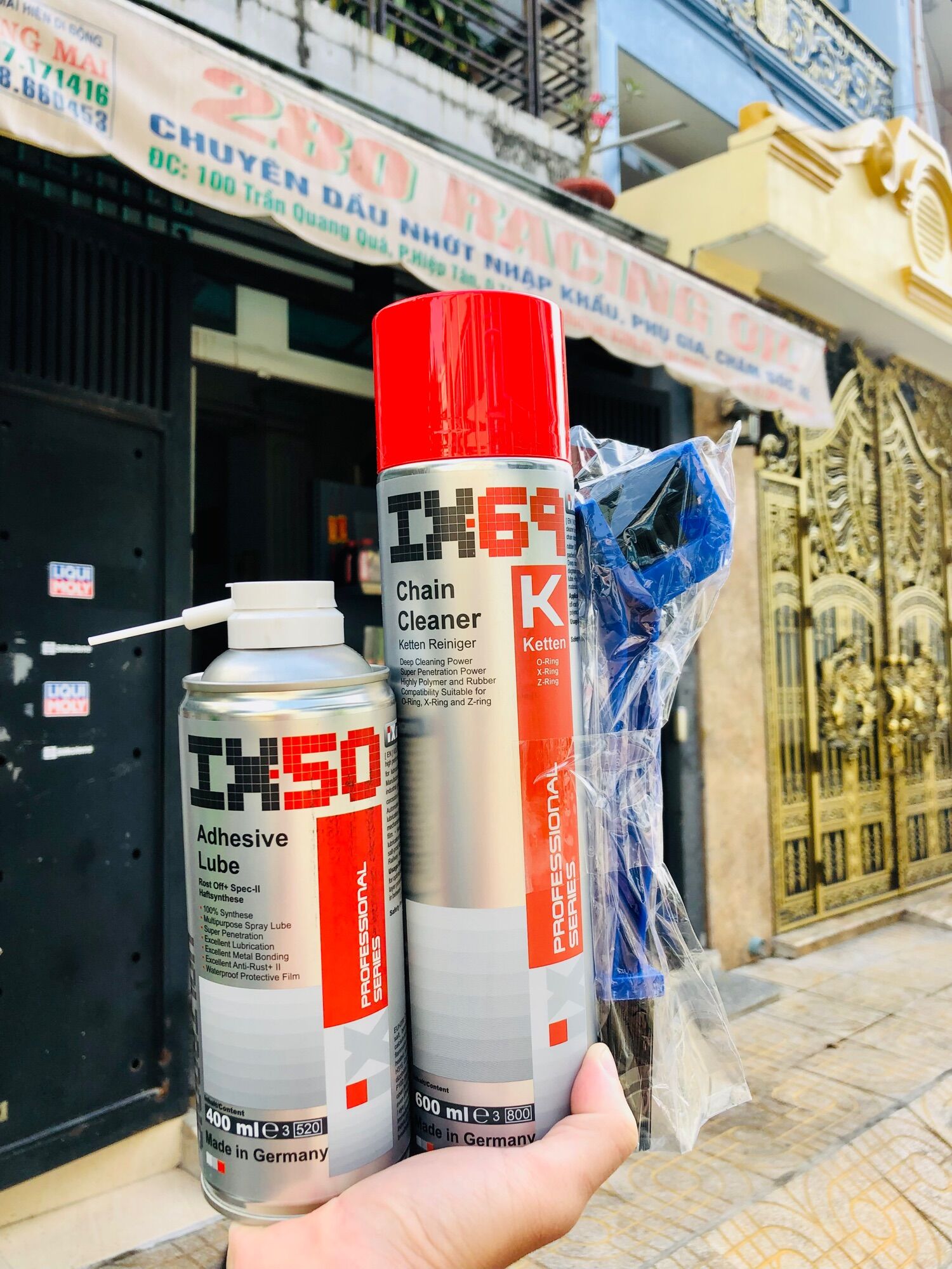 Combo Dưỡng sên IX50 , vệ sinh sên IX69 ( tặng bàn chải)