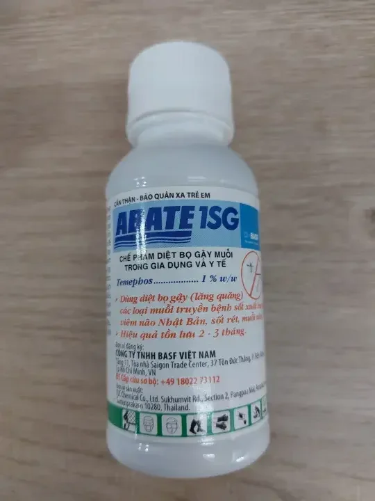 Thuốc diệt bọ gậy, lăng quăng ABATE chai 100gr