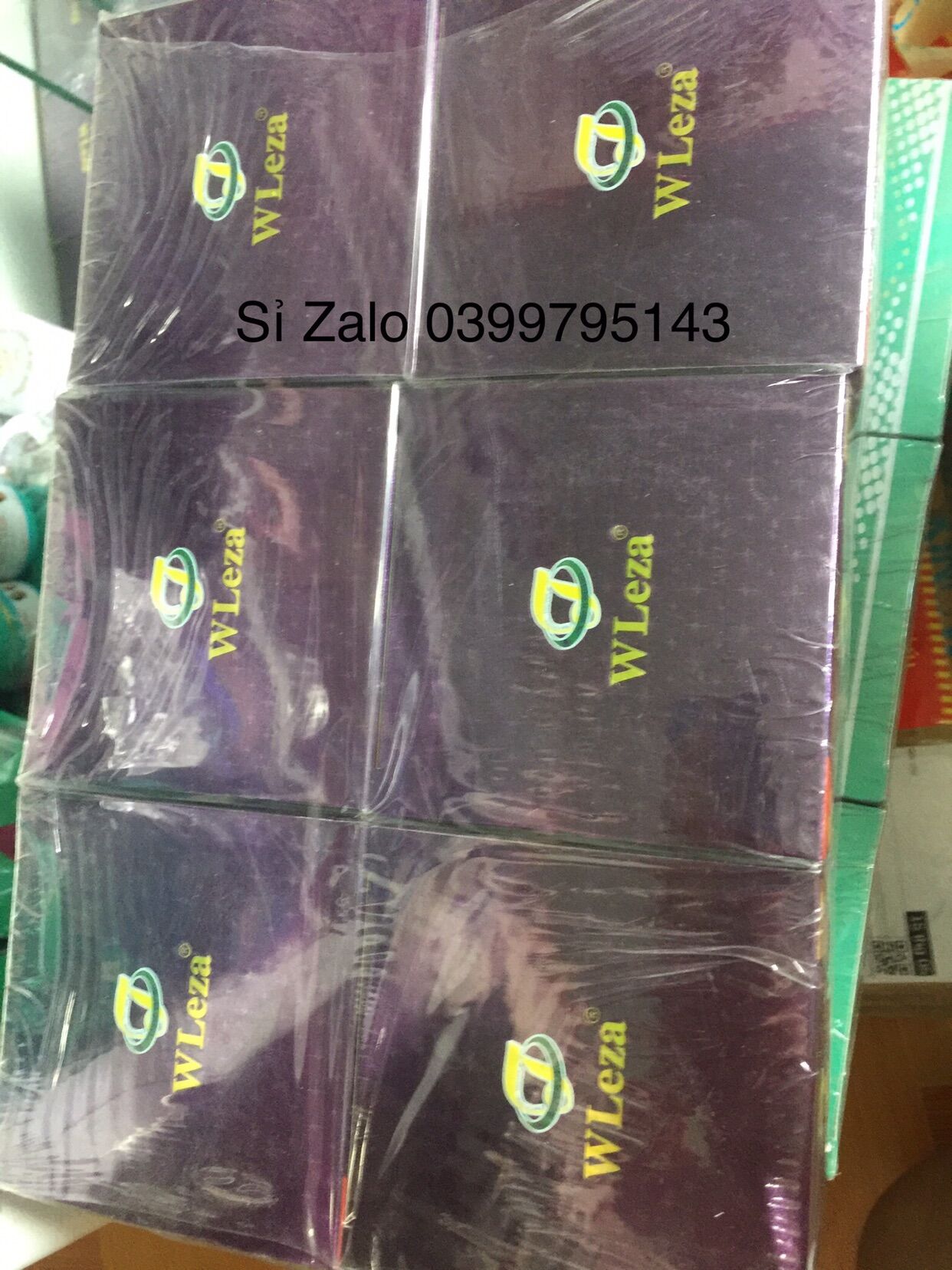 Lốc 6 hộp kem wleza ngừa mụn trắng da 40g