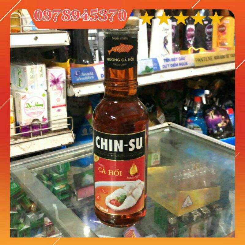 Nước mắm chin-su cá hồi 500ml