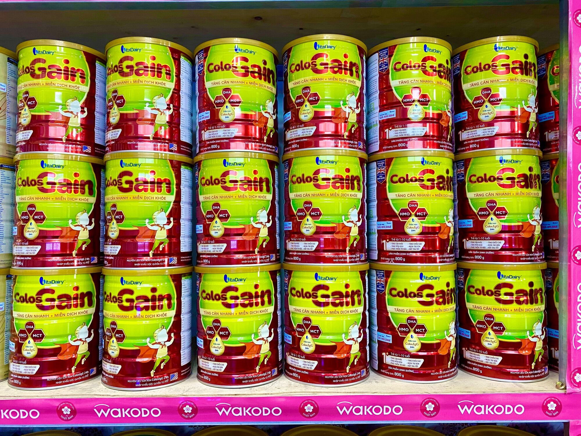 (CÓ TÍCH XU ĐỔI QUÀ) Sữa Colos Gain 800g Date Mới 3/2025