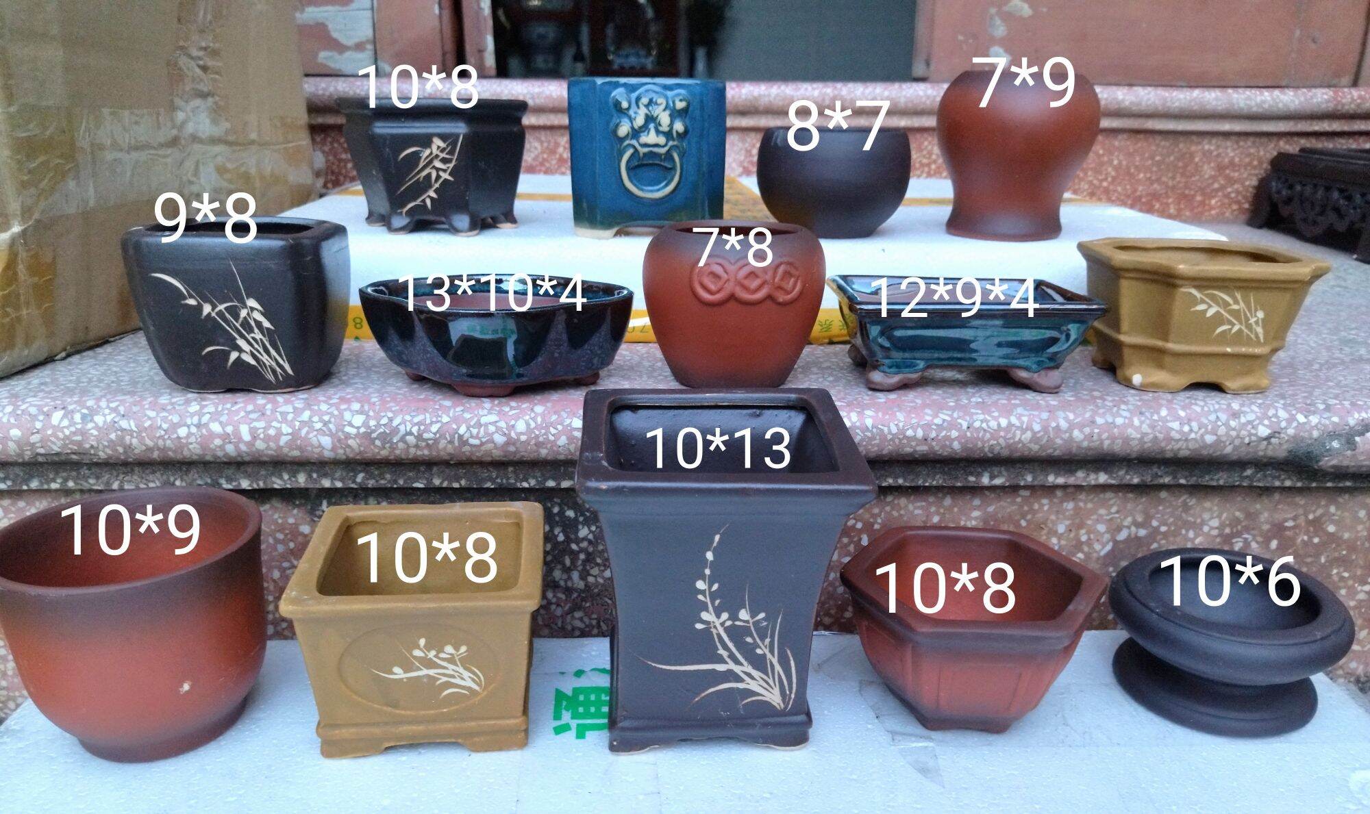 Combo 14 chậu đất nung