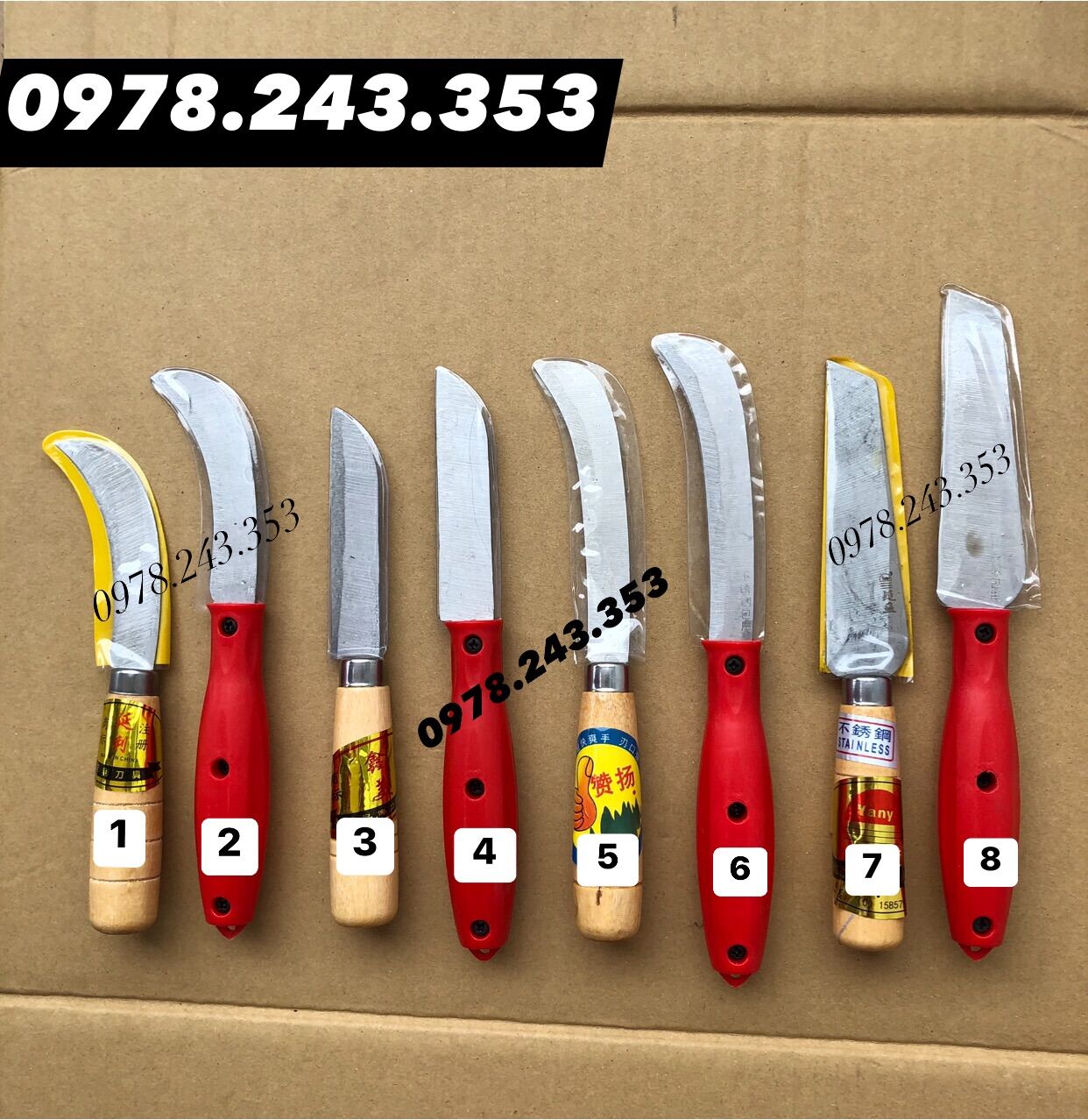 Dao ra nải chuối - dao gọt hoa quả không gỉ