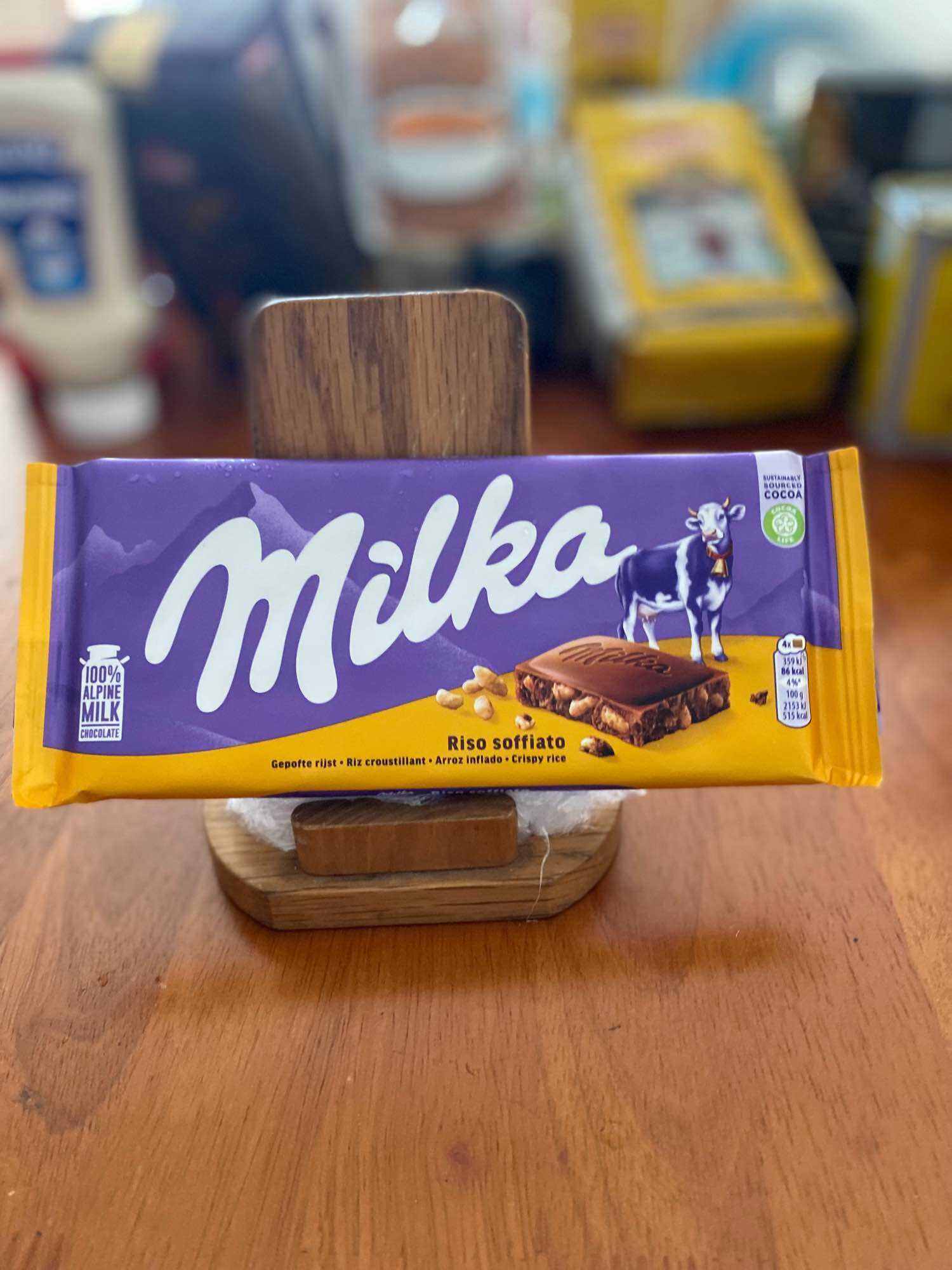 Socola Milka Riso Soffiato 100 gr