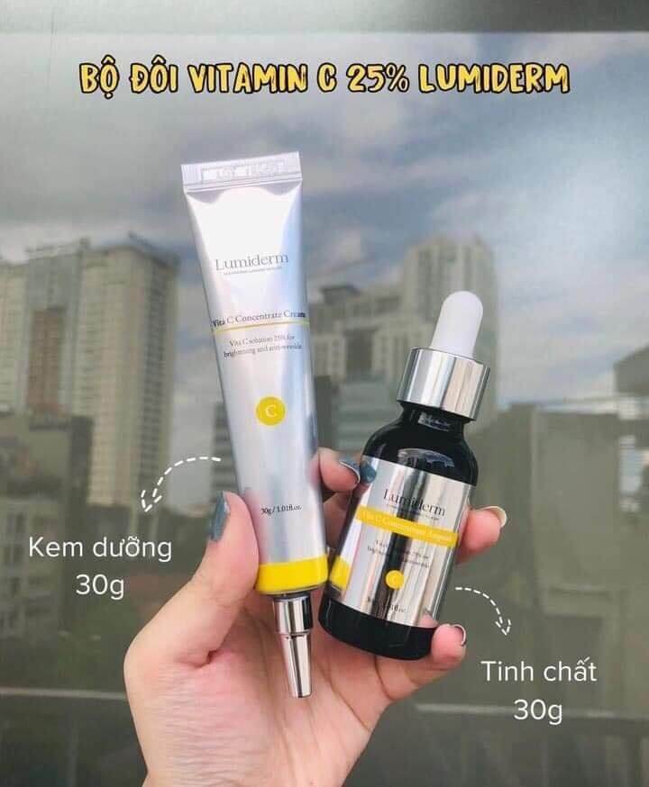 Serum vitamin c Lumiderm