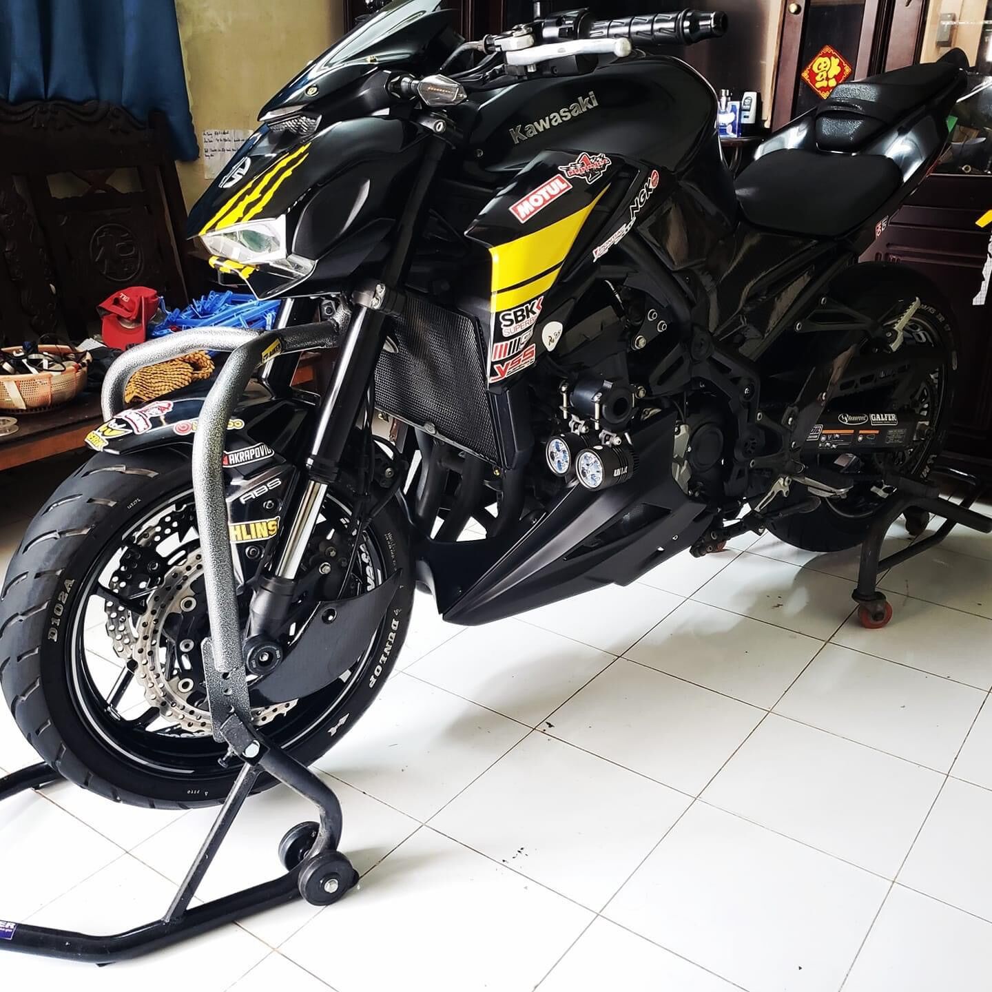 Kit nâng chảng 3 bánh trươc