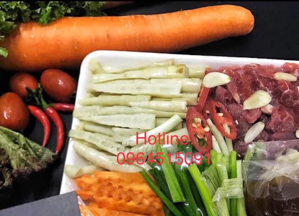 Măng trúc tươi nhỏ: combo 110k/5 túi