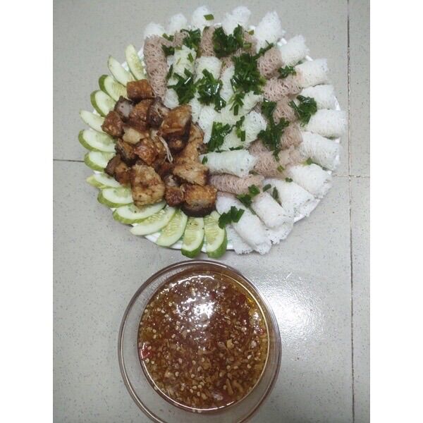 Bánh hỏi lá dứa Phú Khang(đặc sản đồng tháp)