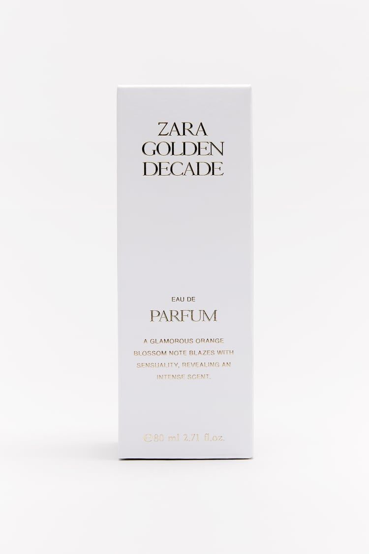 Nước Hoa Nữ ZARA GOLDEN DECADE EDP 80 ML