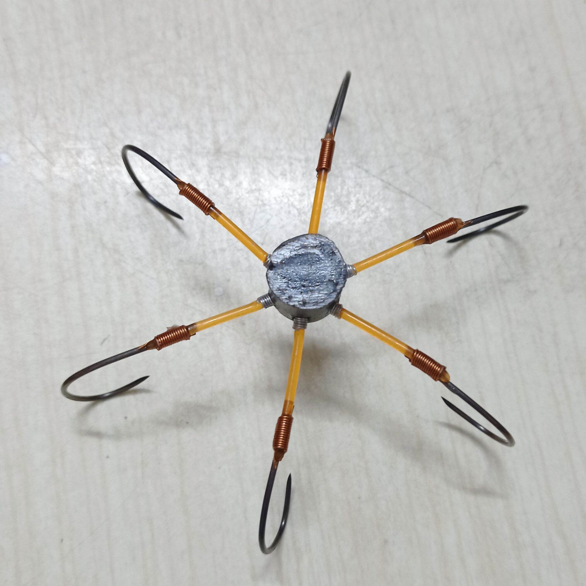 Lưỡi câu lục tỳ chì đúc số 10