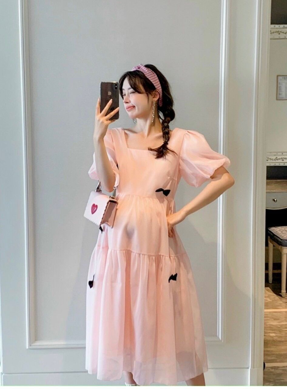 Đầm bầu dự tiệc cao cấp sang chảnh