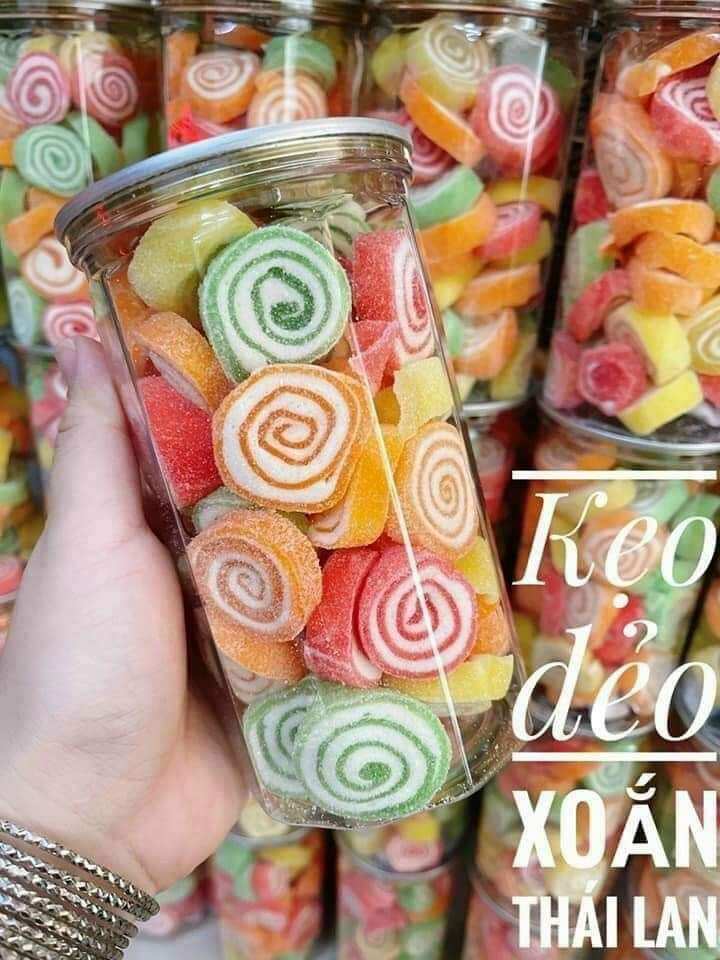 KẸO DẺO XOẮN THÁI LAN 500GR