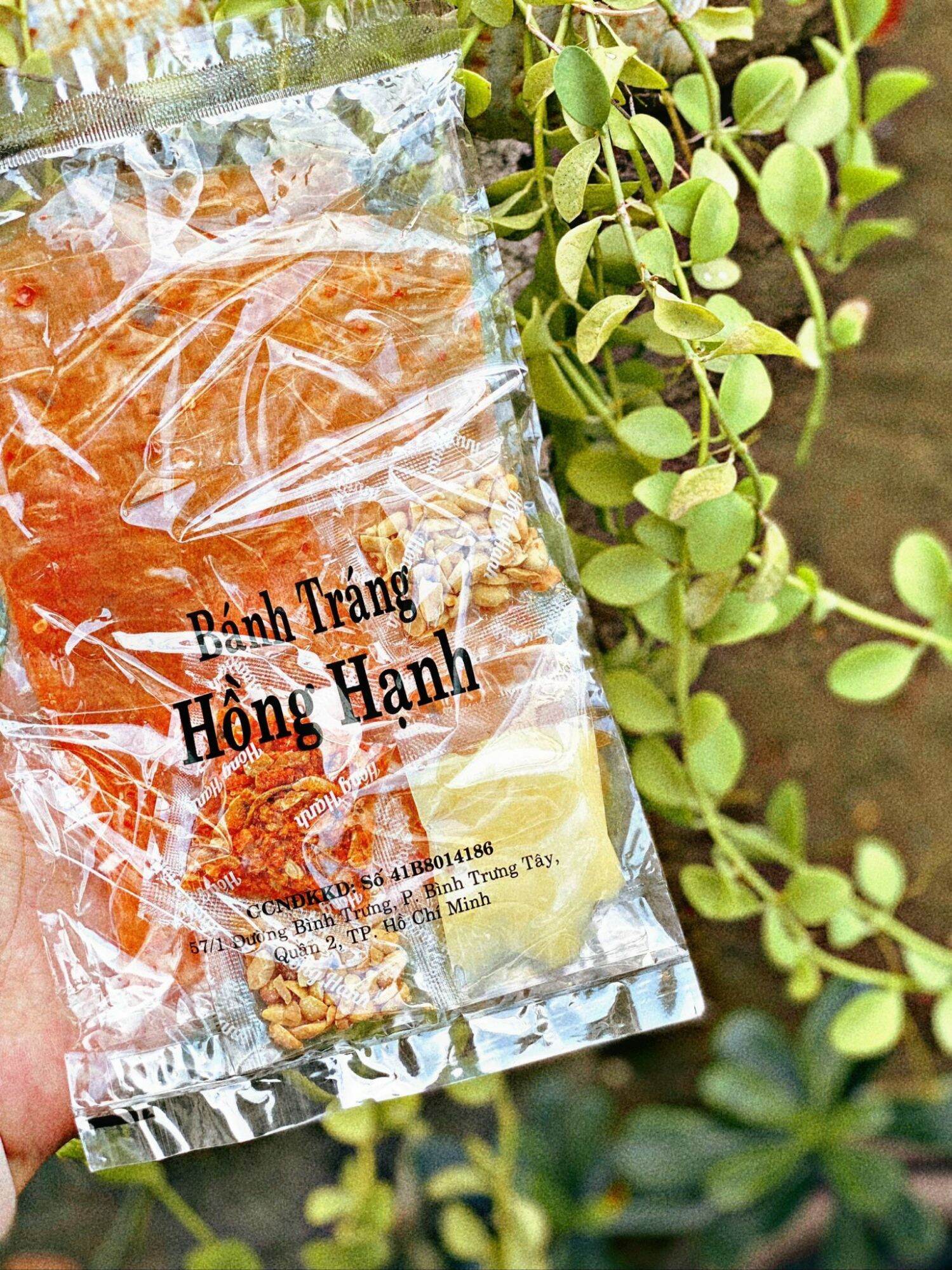 3 Bịch Bánh Tráng Cuốn Bơ Hồng Hạnh đặc biệt thơm ngon