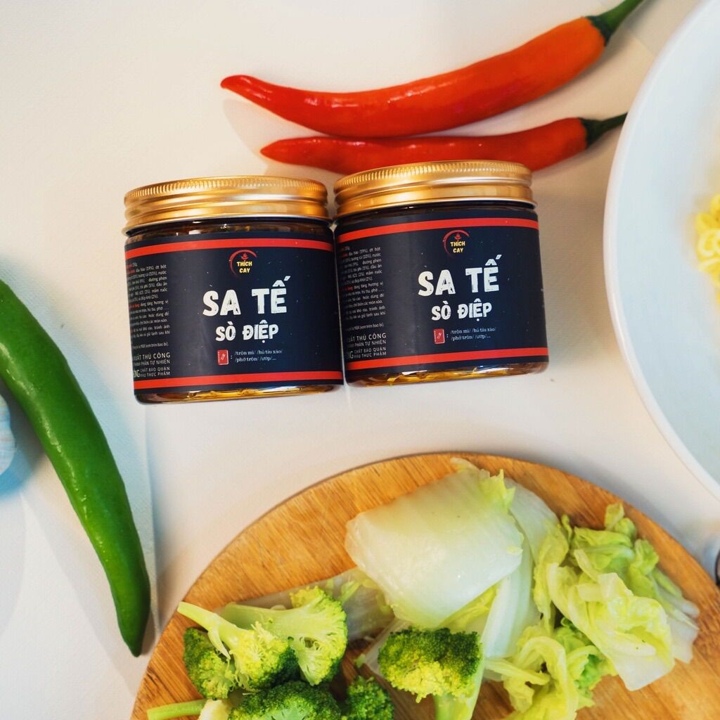 Sa tế Sò Điệp- Thích Cay Hủ 250gr