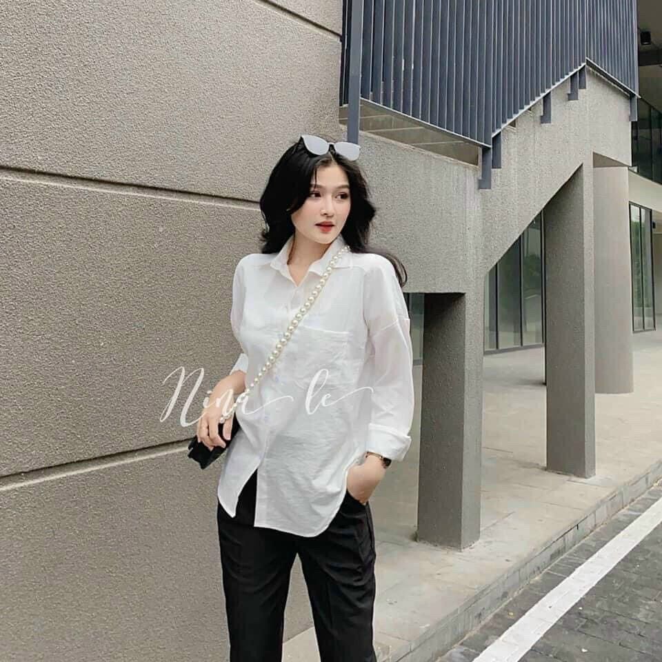 [ HCM ] ÁO SƠ MI CHẤT ĐỦI ÁO SƠ MI ĐẸP FROM DƯỚI 53KG