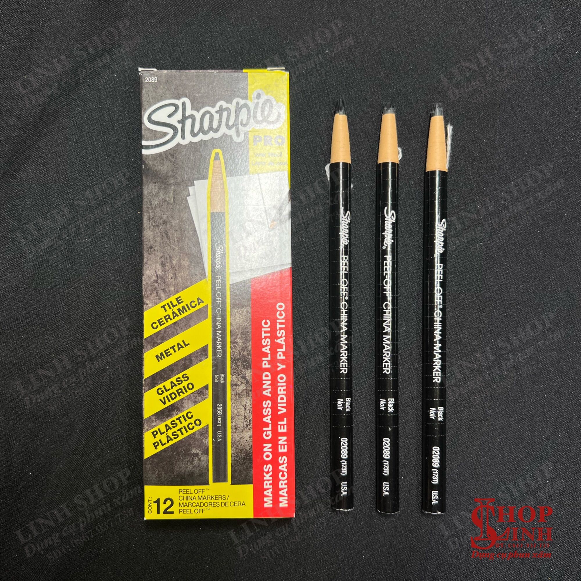 Chì đá đen vẽ lông mày chì đá Sharphia vẽ sợi hairstroke