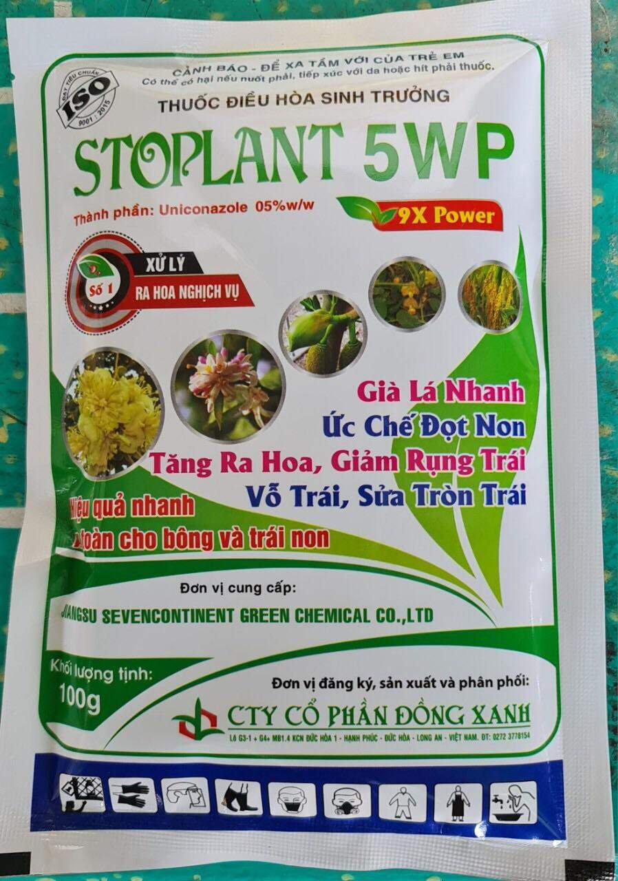 Stoplant 5WP-100gr/ Chuyên gia kích thích ra hoa Mít - Sầu riêng - Ổi - Chanh...