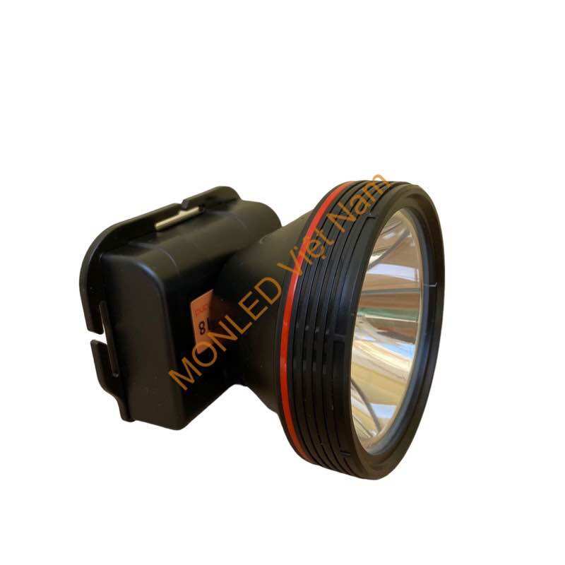 [CHỐNG NƯỚC- Sáng Trắng ngả vàng] Đèn đội đầu chống nước choá 8.3CM - mã số : 18