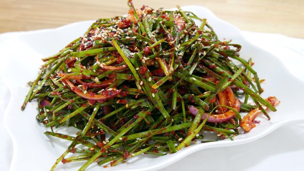 KIM CHI LÁ HẸ HÀN QUỐC 1KG