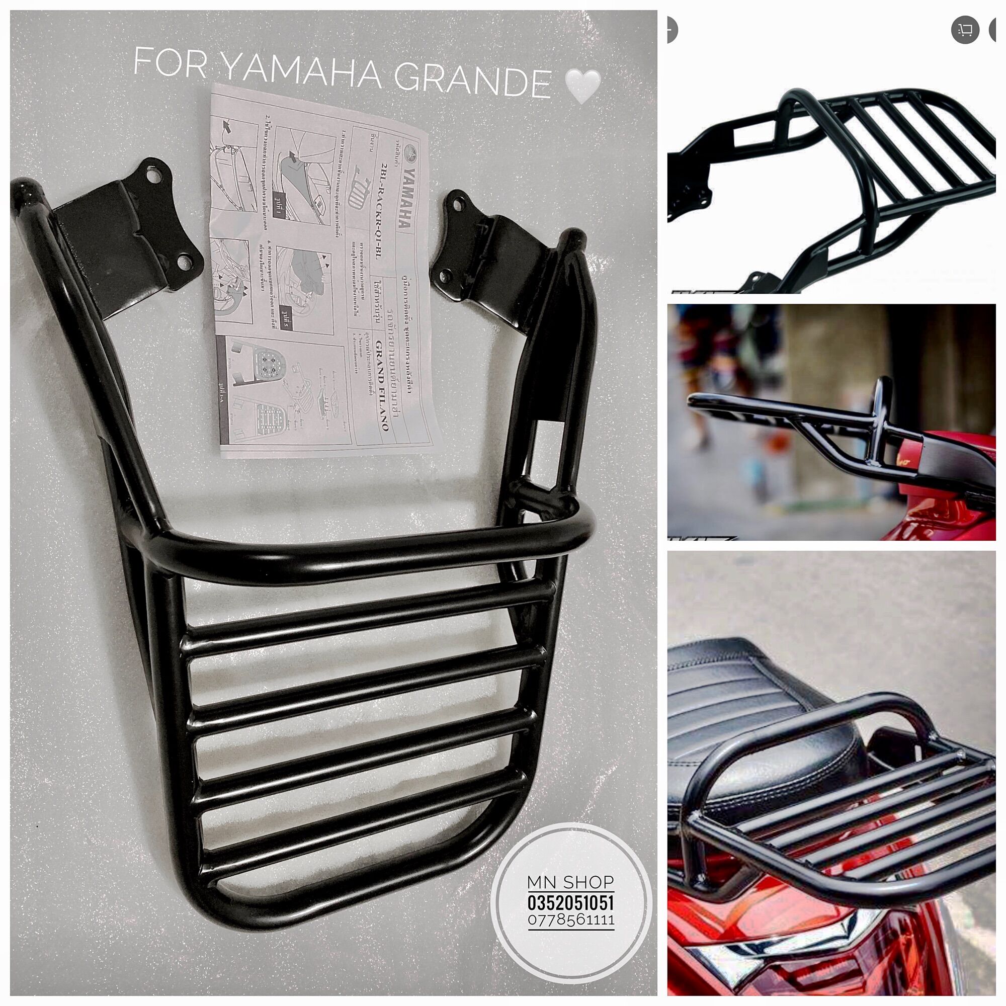 Baga sau phụ tùng phụ kiện xe yamaha grande