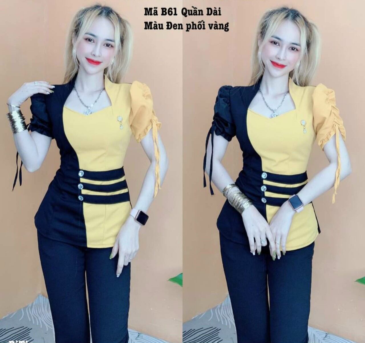 SÉT BỘ THUN CÁT HÀN PHỐI MÀU