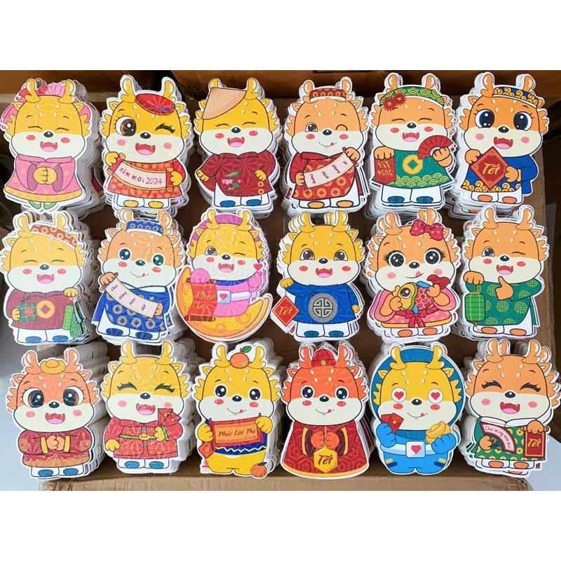 30 cái bao lì xì chibi