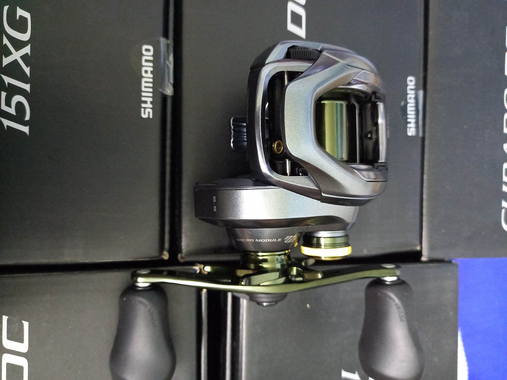 Máy câu Shimano Curado DC 151XG
