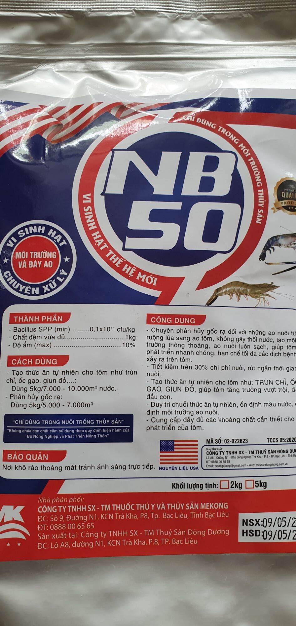Men vi sinh nb 50