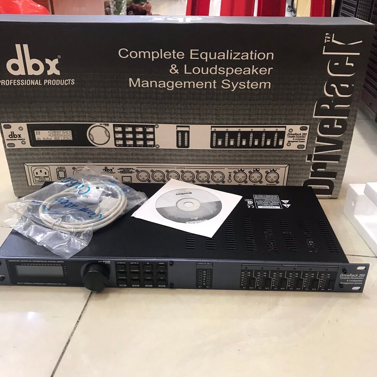 Thiết bị DriveRack dbx PA260 hàng chuẩn loại 1 cao cấp - DBX 260 - Gia Khang Shop