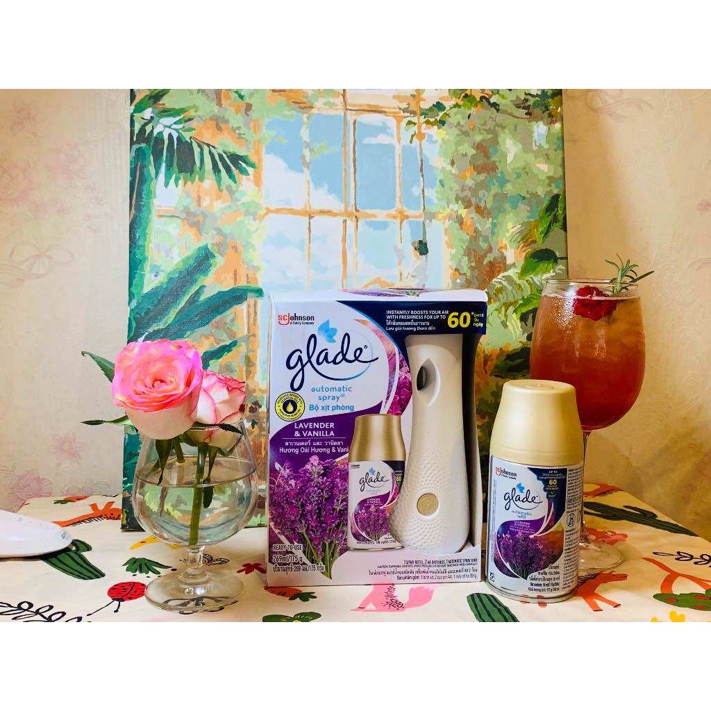 Bộ Máy Xịt Thơm Phòng Tự Động GLADE