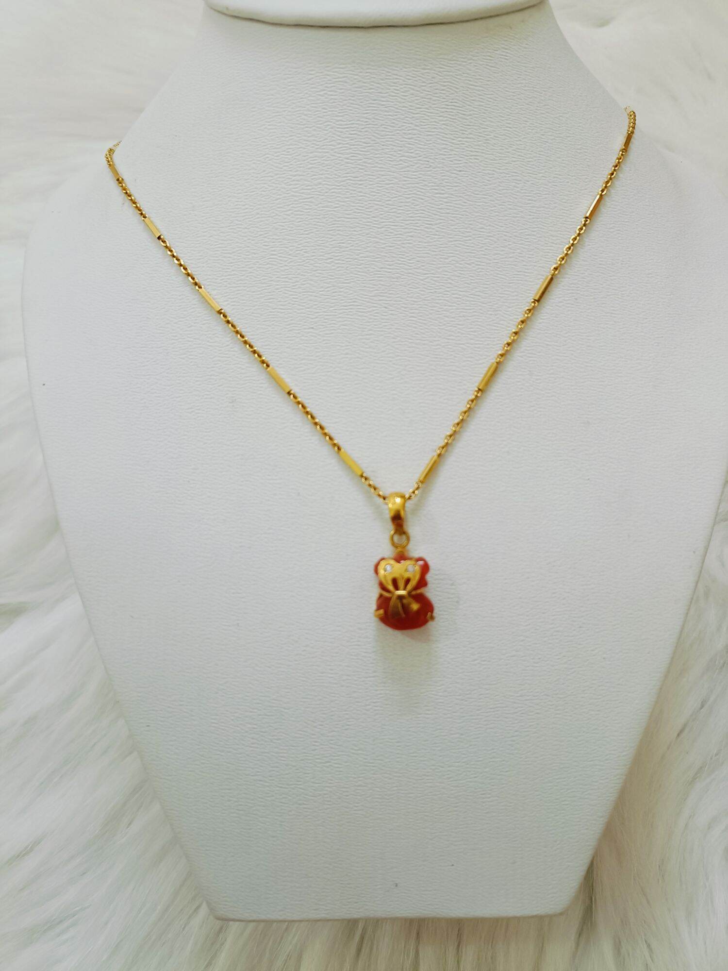 dây chuyền liền mặt túi tiền cho nữ