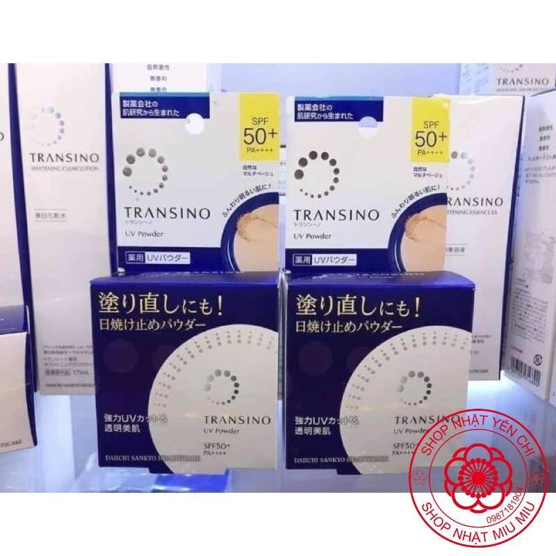 Phấn phủ transino uv powder spf50/pa++++