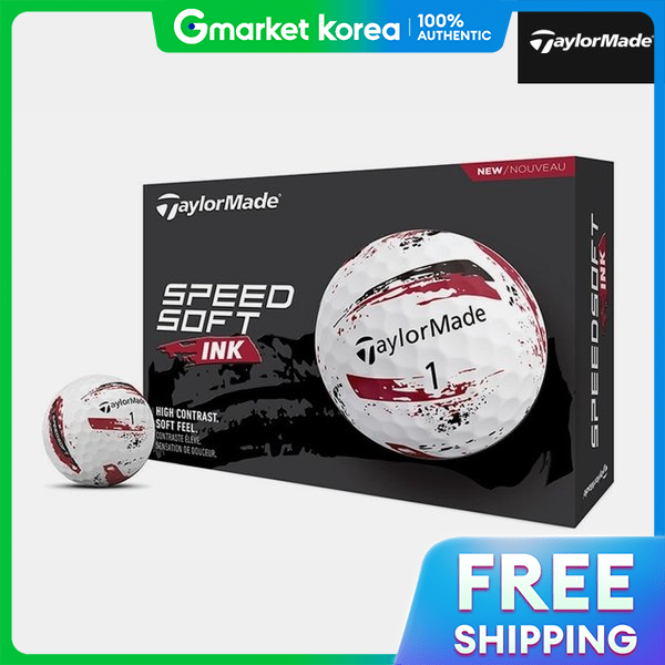 2025 Taylormade Speedsoft Ink Golf Ball Unisex 2-Piece Red Ta3664953 Giá 780,000 Đồng*Miễn phí vận chuyển