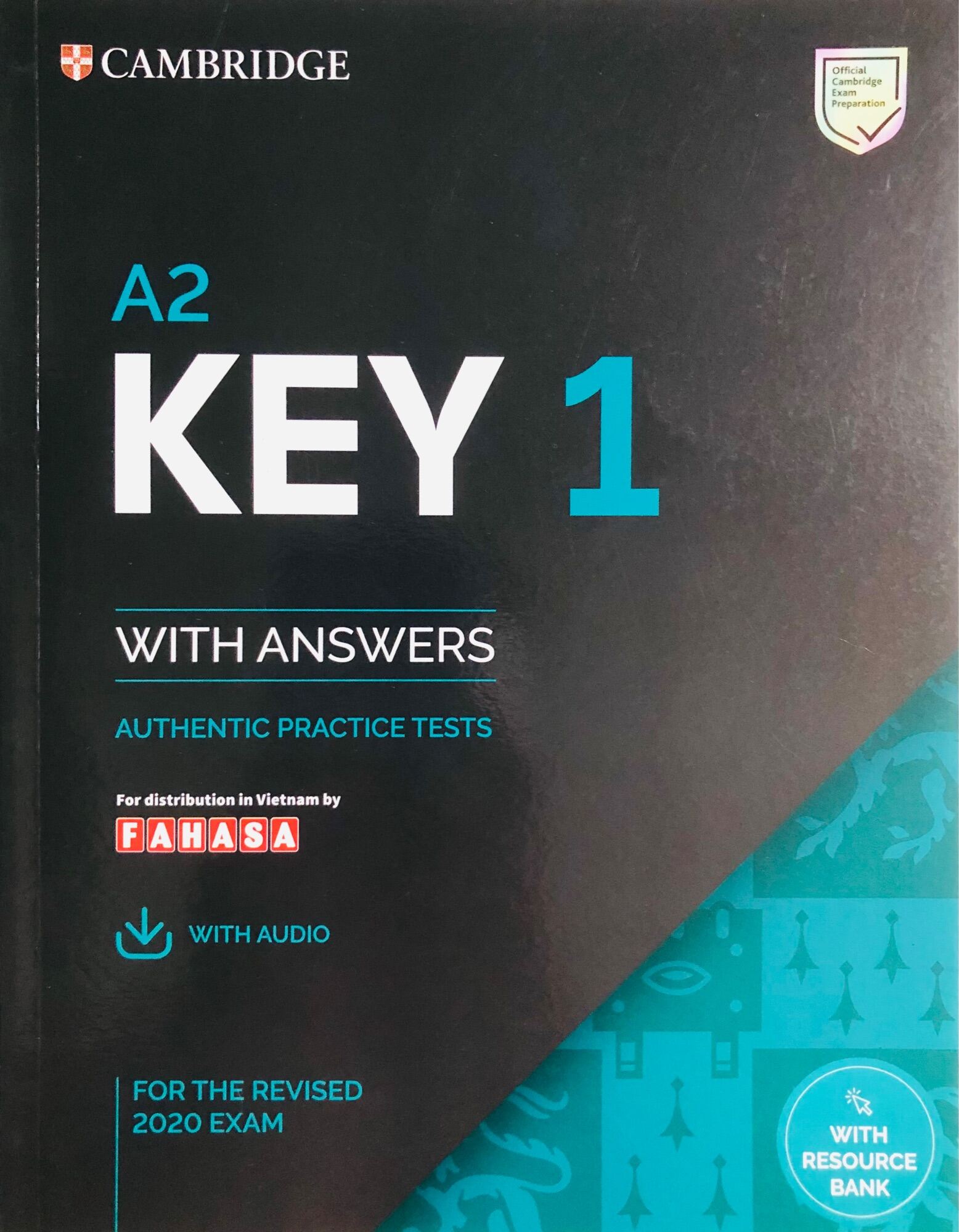 Cambridge - A2 KEY 1 with answer kèm code