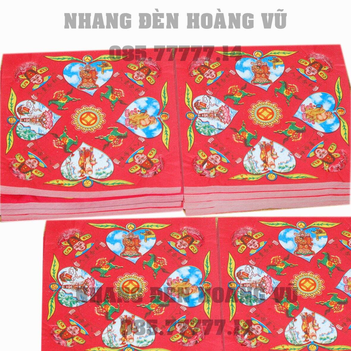 Giấy cúng - quý nhơn vuông 1 xấp từ 18 đến 20 tờ