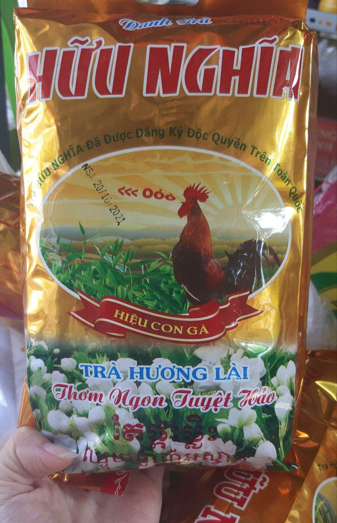 Trà hiệu Hữu Nghĩa (trà con gà) gói 130g thơm ngon