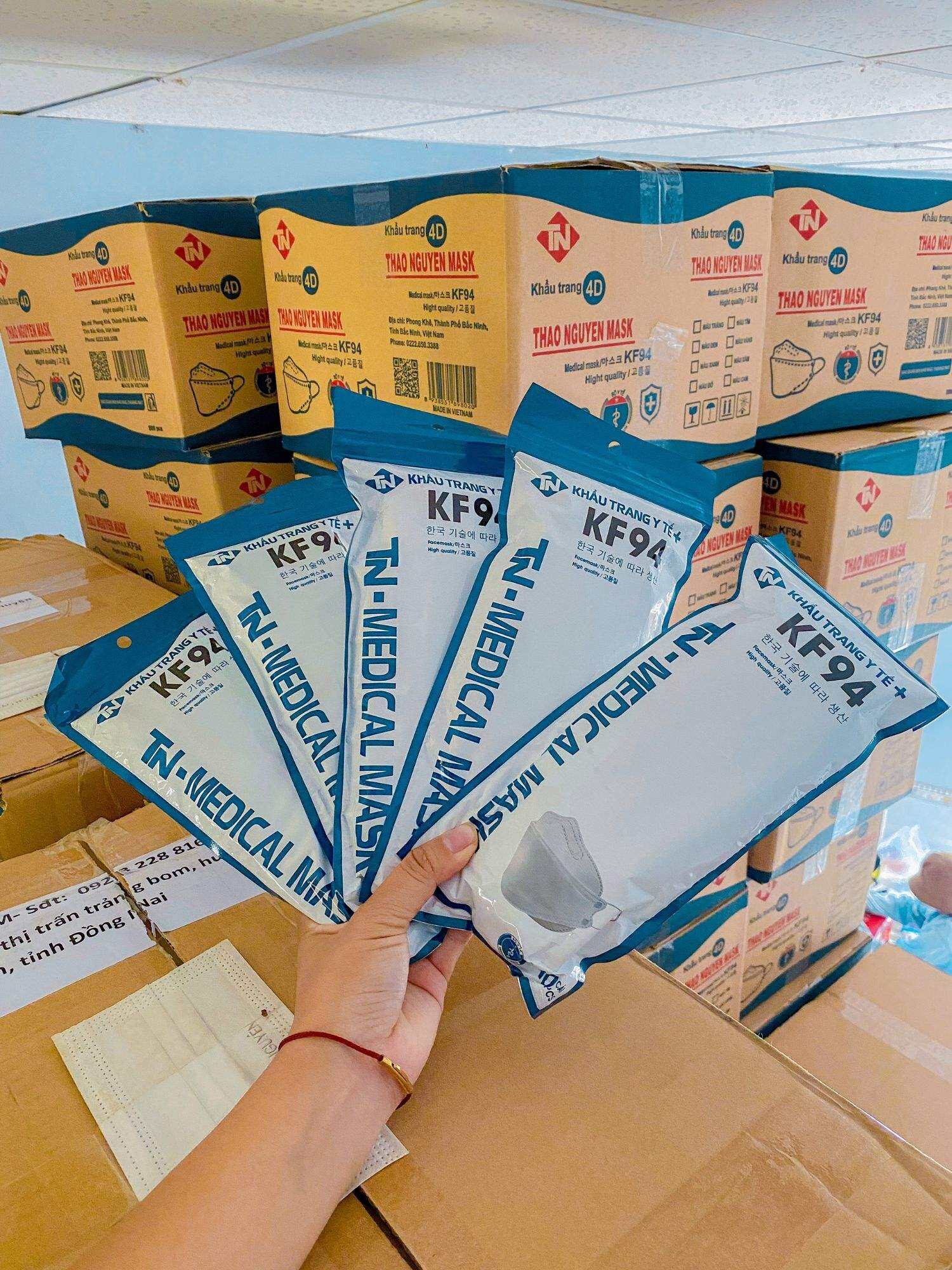 Khẩu trang KF94 Thảo Nguyên