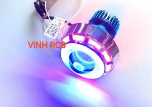 đèn hậu chớp f1 led bi cầu 2 chế độ siêu sáng gắn mọi loại xe