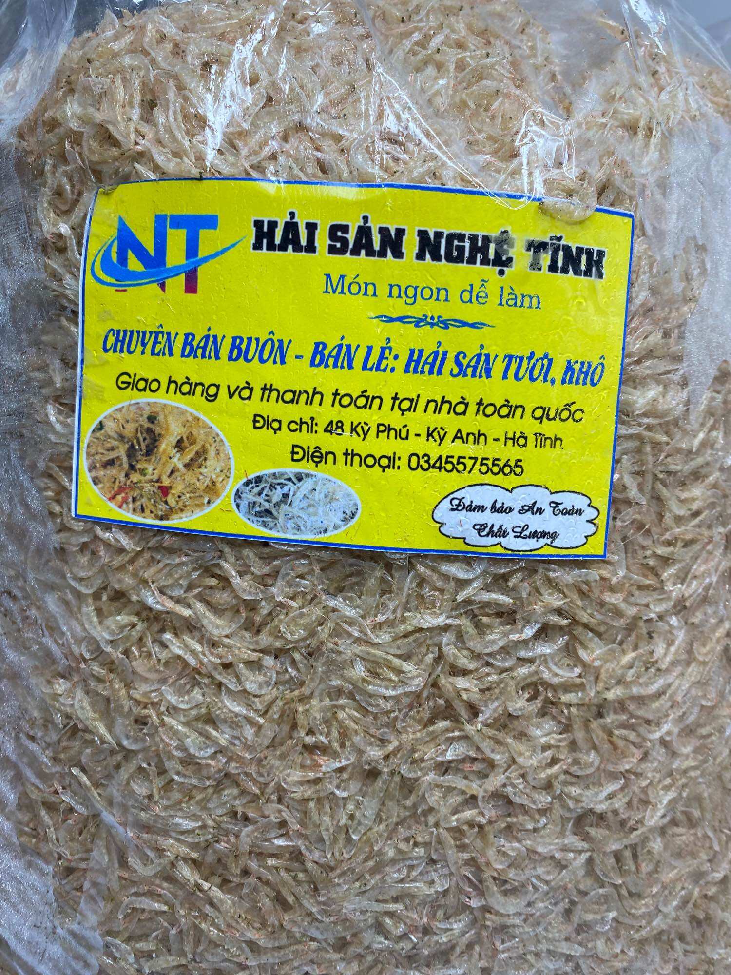 Tép Khô ( ruốc khô ) của nhà làm 500g