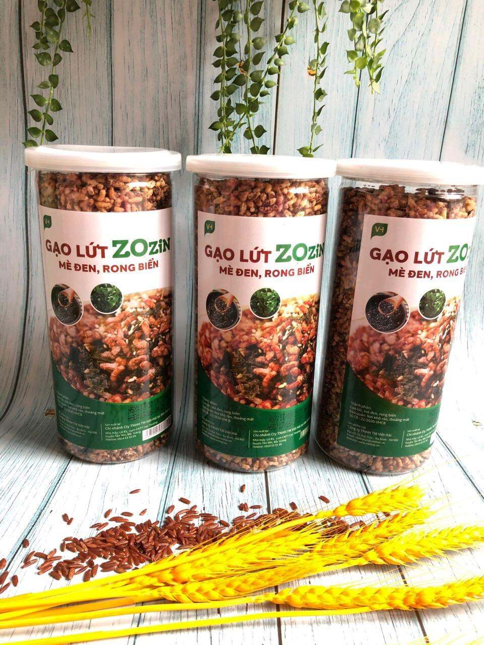 Gạo Lức Rong Biển Ăn Liền Zozin