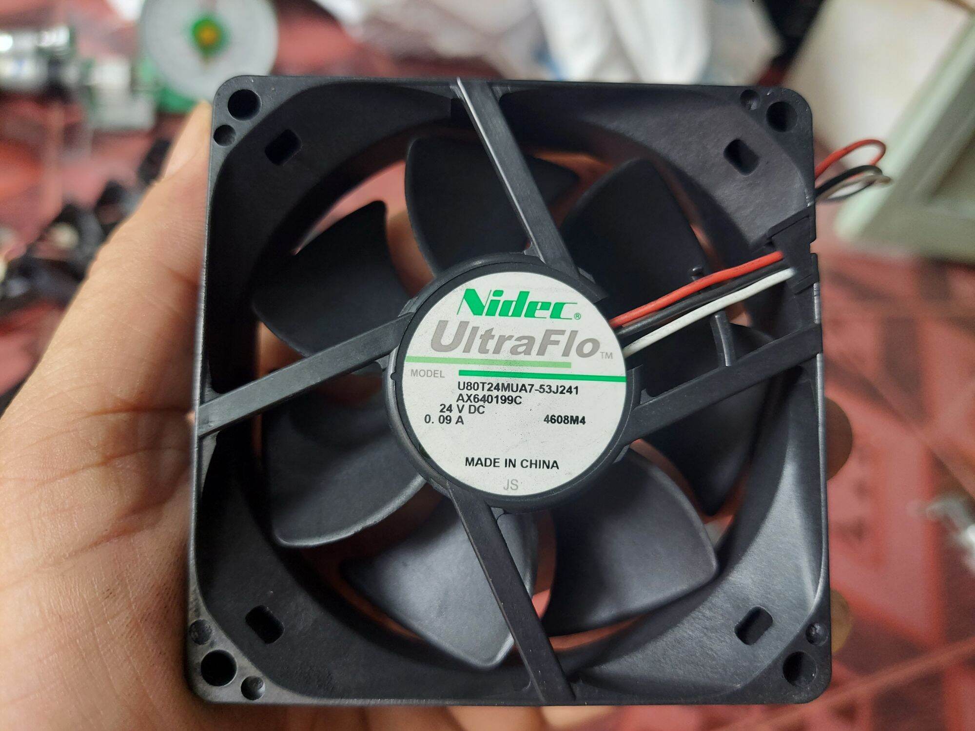 Quạt tản nhiệt nidec 24v 8×8×2.5