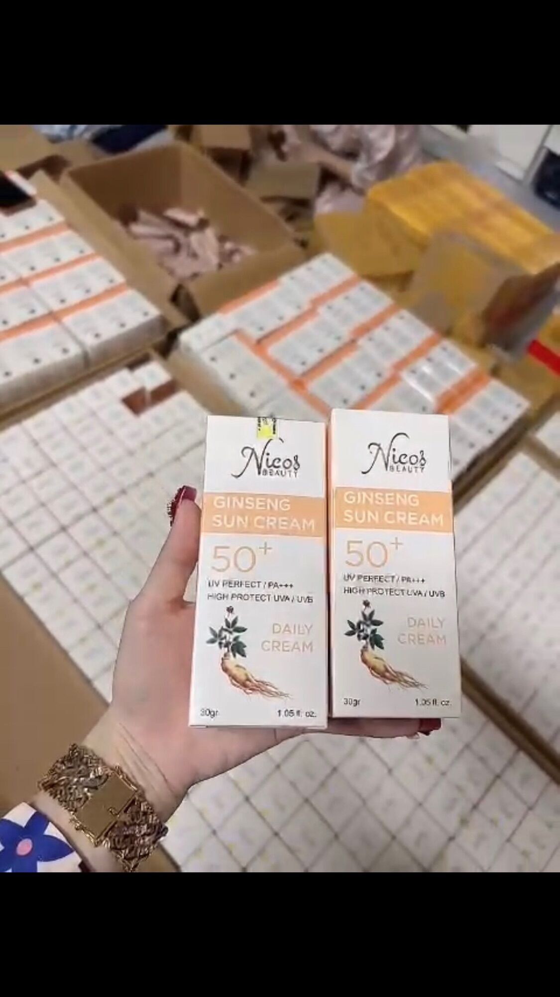 [HOT] KEM CHỐNG NẮNG RỂ SÂM NICOS_Thanh Nhi (Chính Hãng 100%)