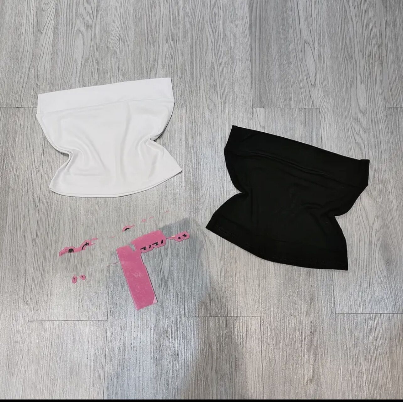 [ bán rời ] ( BÁN RỜI ) SET ÁO CUP ỐNG MIX QUẦN SỌT ĐÙI JEAN COTTON RÁCH NHIỀU - HÀNG VNXK.
