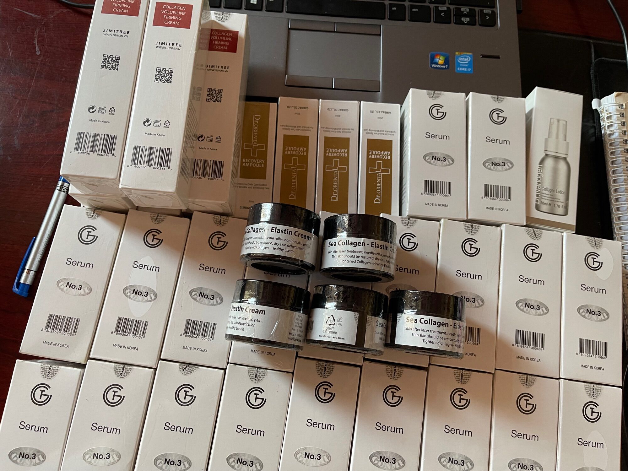 Kem Sea collagen elastin cream