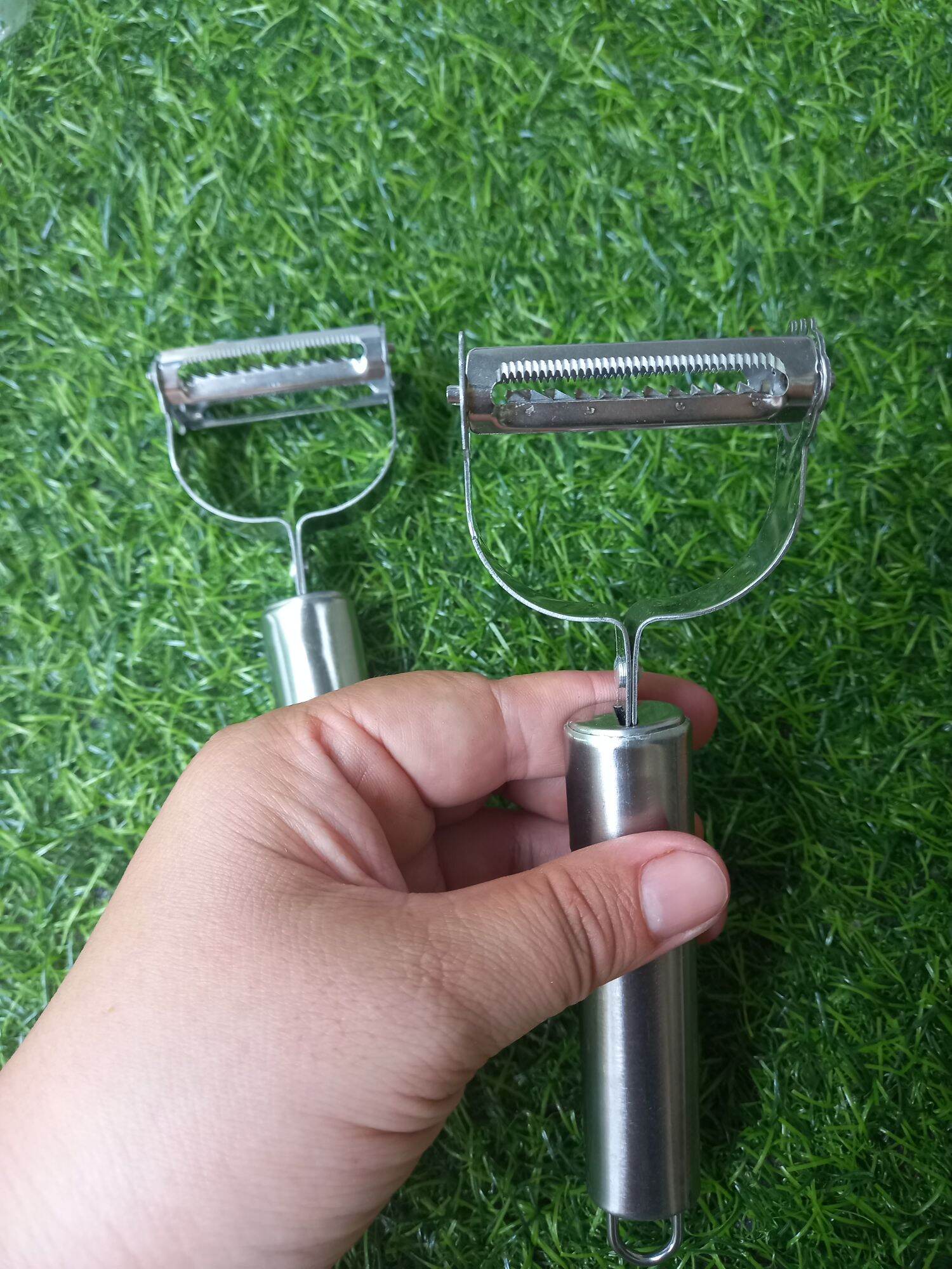 dao bào  rau củ cầm tay inox