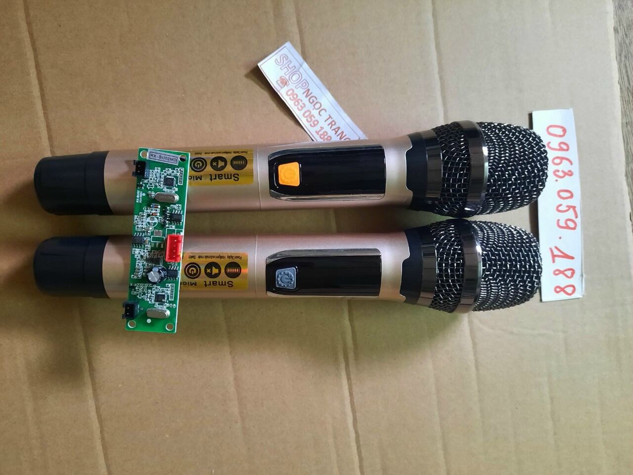 Micro UHF không dây cho mọi loa kéo -Giá 1 cặp