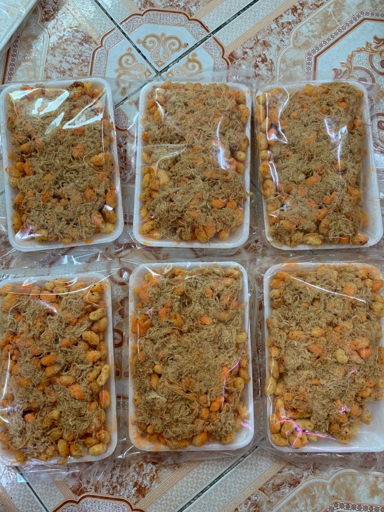 Nui chiên giòn lắc phomai chà bông 160g