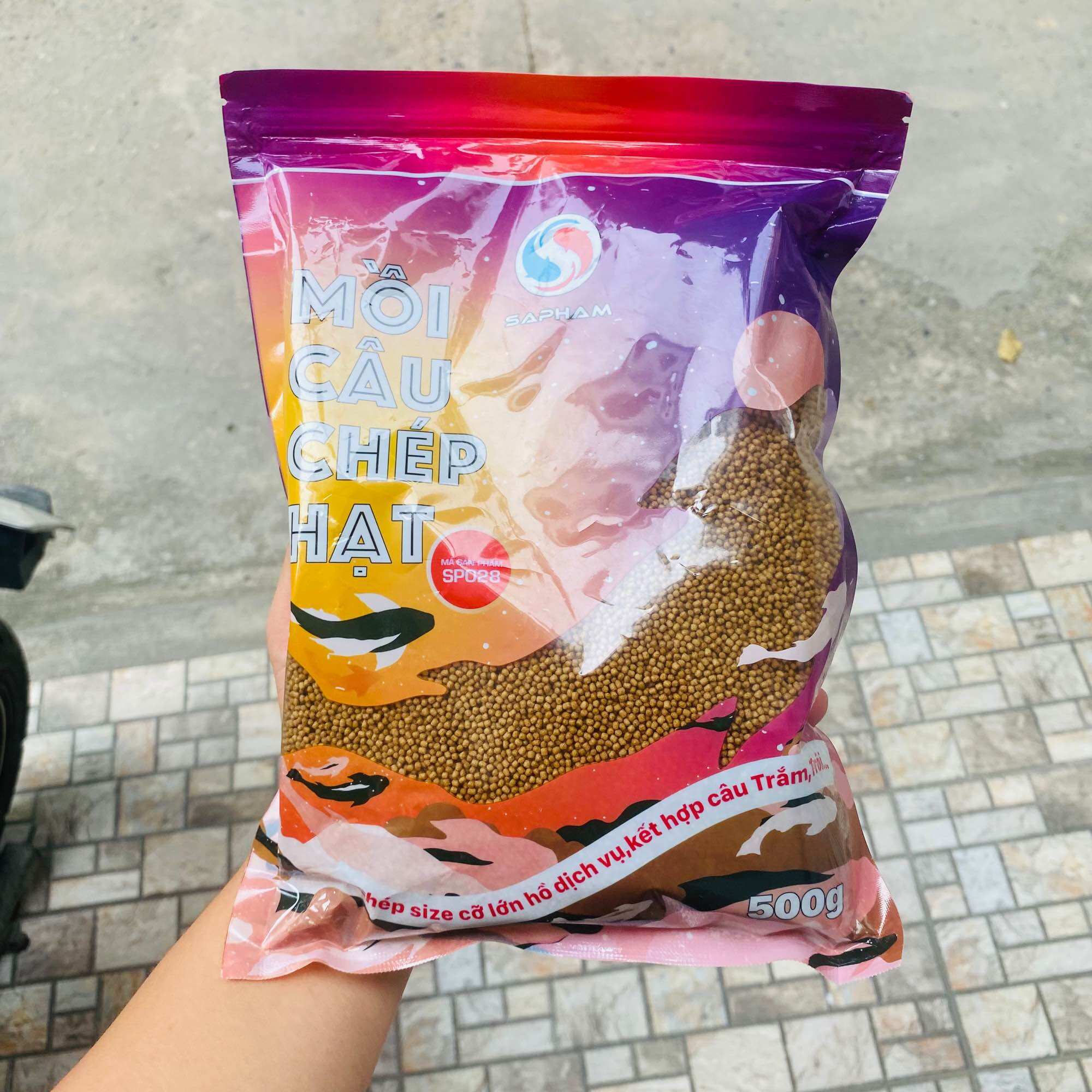 MỒI CÂU CHÉP HẠT SA PHẠM