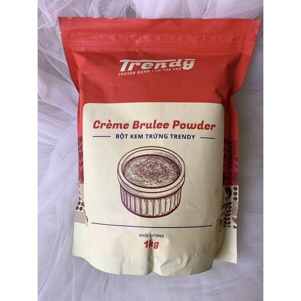 Bột kem trứng Trendy 1kg